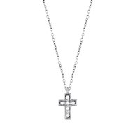 Necklace Salvini Woman Be Happy in White Gold Diamante 20055768 - 20055768